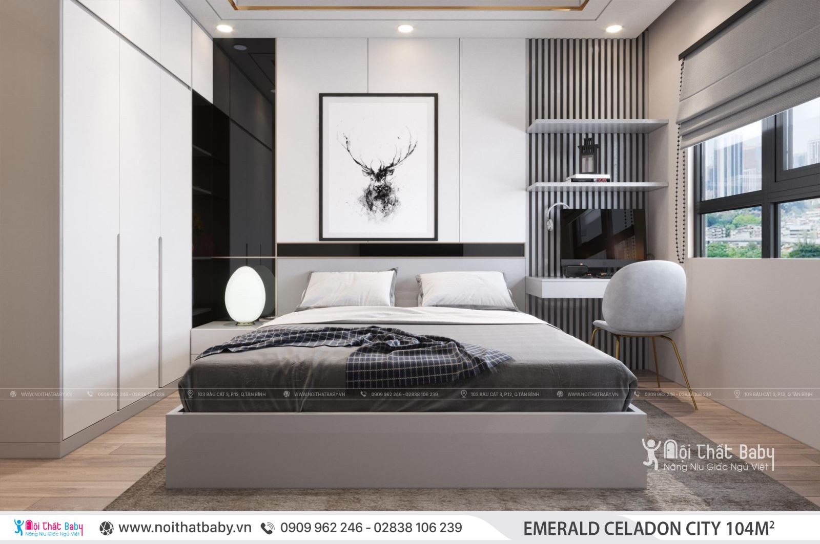 Tổng hợp các mẫu thiết kế nội thất Chung cư Emerald Celadon City
